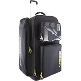 Cressi Strong Capacity Roller Luggage Bag with Backpack Straps - Moby 5 designed in Italy