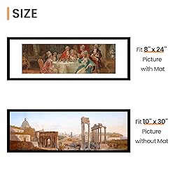 upsimples 10x30 Picture Frame, Display Pictures