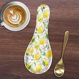 Lesser & Pavey Lemon Grove Spoon Rest | Heat Resistant Spoon Holder view 2