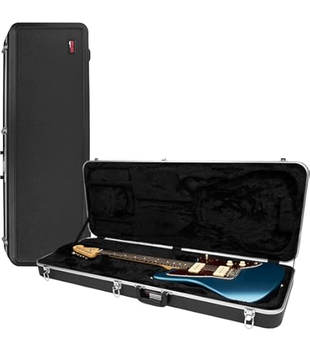 Amazon.com: Fender Deluxe Molded Guitar Case for Jazzmaster and