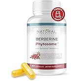 Berberine Phytosome with Berbevis, 550mg Enhanced Absorption Supplement for Metabolic Support & Heart Health, Highly Bioavailable Berberine Complex, Gluten-Free, Non-GMO, 60 Vegetarian Capsules