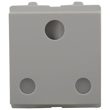 Schneider Opale 16A 3 Pin Socket X2103WH (White, Standard Size)