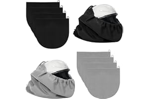 Molain 8 Pcs Welding Helmet Bag Microfiber Ski Hood Storage Bags, Lightweight Motorcycle Helmet Storage Carrying Bags, Large Helmets Organization for Ski Riding Racing Dirt Bicycle Bike Travel Sport