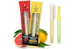 Cigtrus Smokeless Inhaler - Nicotine-Free Smoking and Vaping Alternative, Tobacco-Free Herbal Cigar, Quit Smoking Aid, Non-El