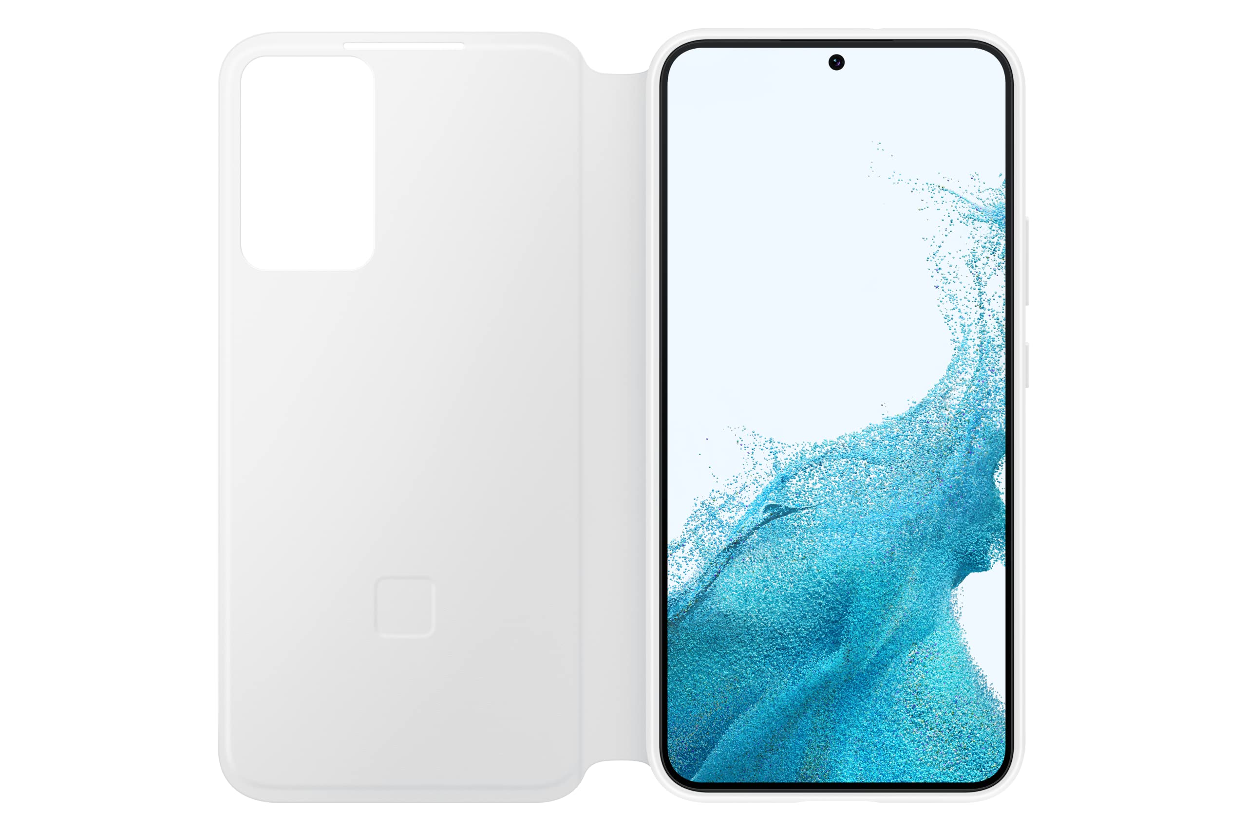 Photo 1 of **3 pack*** Samsung Galaxy S22+ S-View Flip Cover, Protective Phone Case, Tap Control, Cutting Edge Design, US Version, White,EF-ZS906CWEGUS