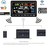 Ecowitt WS2910 Weather Station 7-in-1 Solar Outdoor Sensor Color Display view 6