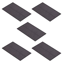Fielect 5pcs 5V 1W Solar Panel Polysilicon Mini