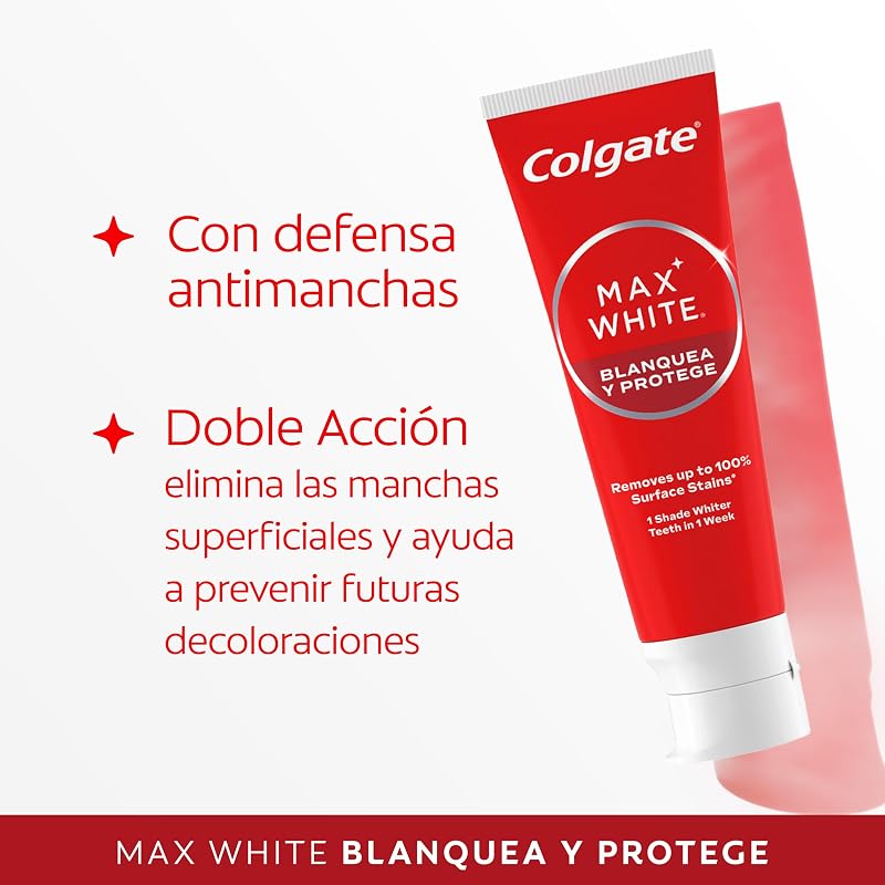 Max White Blanquea y Protege Pasta Dental 12x75ml