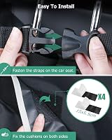 Oasser Car Boot Liner 4-Layer Non-Slip Waterproof Protector with Bumper Cover view 6