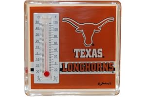 GAME DAY OUTFITTERS NCAA Texas Longhorns Magnetic Lucite Thermometer