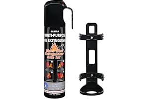 ZIQIANHARD Fire Extinguishers with Mount, 1 Pack Multi-purpose Fire Extinguisher Suitable for A, B, C, K Fire Types, Portable Water Mist Extinguisher for Home Vehicle Boat Kitchen Garage Car Marine