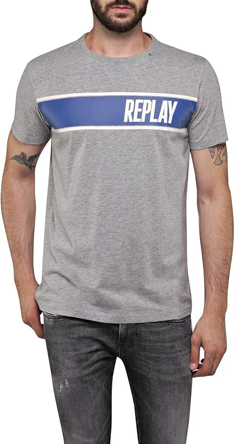 camiseta replay hombre