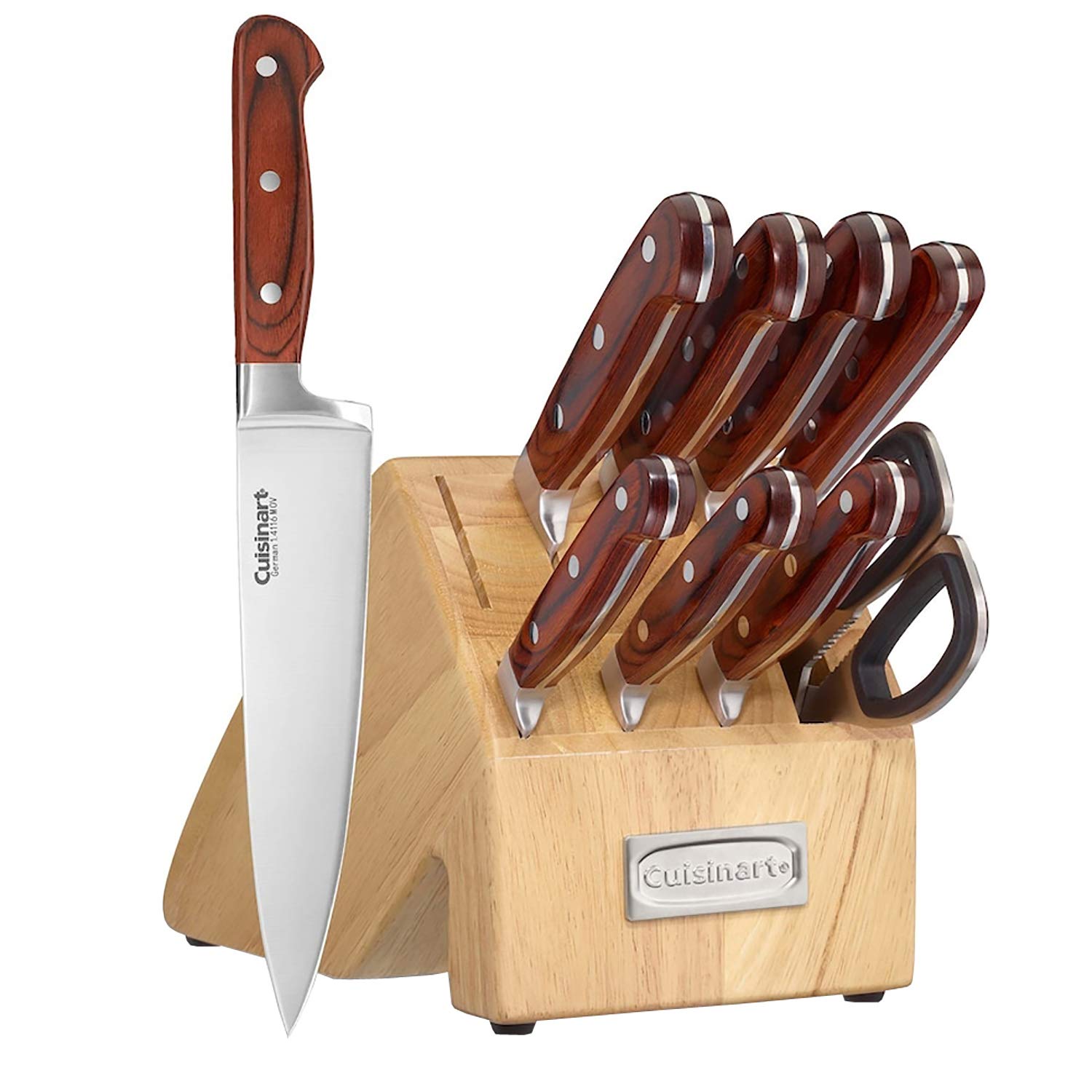 Cuisinart Pakka Wood Block Set (10-Piece) Image