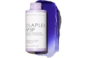 Olaplex No. 5P Blonde Enhancer Purple Toning Conditioner, Repairs, Hydrates, & Brightens All Blonde, Lightened, & Grey Hair