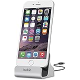 Belkin Apple Certified MIXIT Charge and Sync Dock with 4-Foot Lighting to USB Cable (Silver)