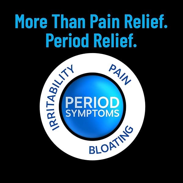 PAMPRIN MULTI-SYMPTOM FORMULA, WITH ACETAMINOPHEN, MENSTRUAL PERIOD SYMPTOMS RELIEF INCLUDING CRAMPS, PAIN, BLOATING, AND IRRITABILITY 40 CAPLETS