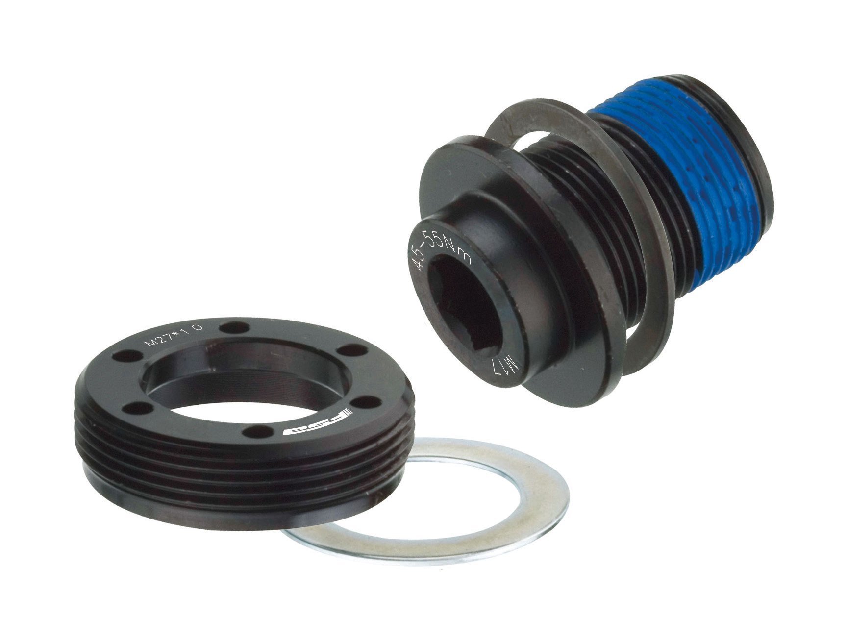 FSA MegaExo Self Ext Road K-Force and SL-K Lite Crank Bolt - Black, Size M17