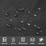 Furlinic Shower Curtain 120x180cm Mould Proof Waterproof 8 Hooks view 5