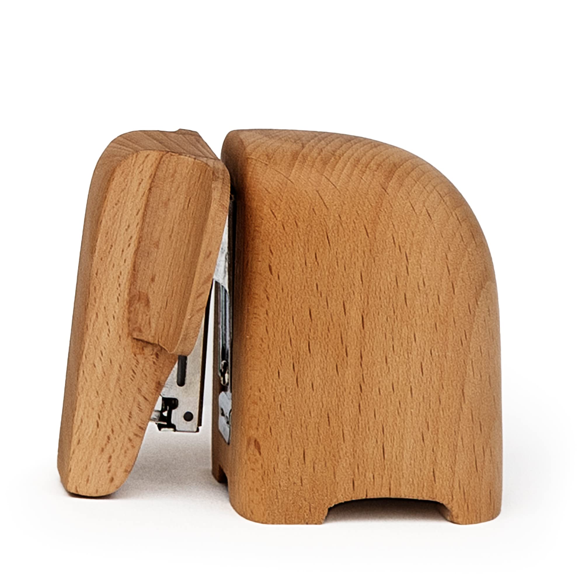 Suck UK - Elephant Stapler | Elephant Gifts & Desk Accessories for Animal Lovers | Unforgettable Office Desk Stationery | Practical & Decorative Home Accessories | Small,Brown