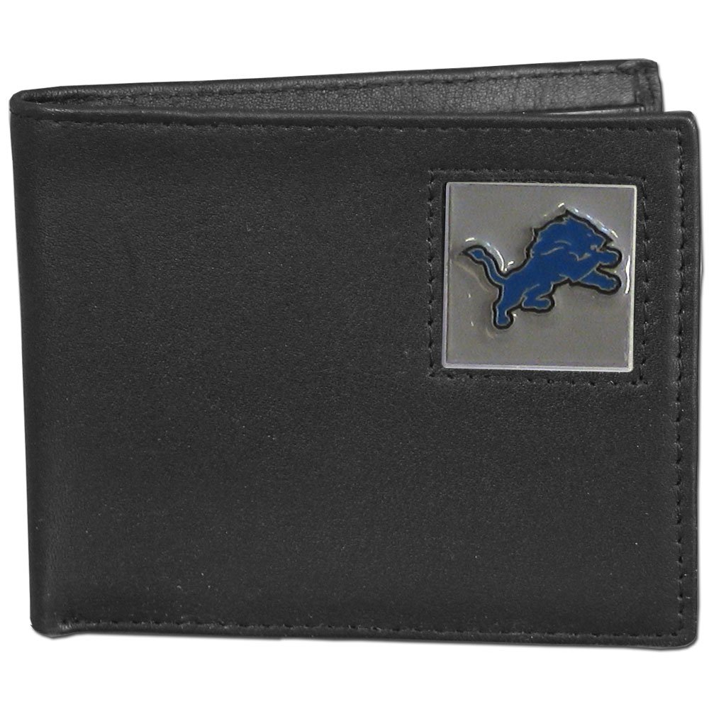 Siskiyou NFL Detroit Lions Leather Bi-fold Wallet