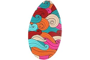 DYNWAVE Skimboard Small Surfboard,35 inch,Standing,Lightweight,Wood,Beach Sand Board Skim Board for Kids Beginners Teenagers 
