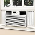 GCGOODS Window AC Side Panels with Double Layer, Insulation Window Air Conditioner Side Panel Kit, Ajustable Fits Up to 17 inch H x 10 inch W, 2 Pack