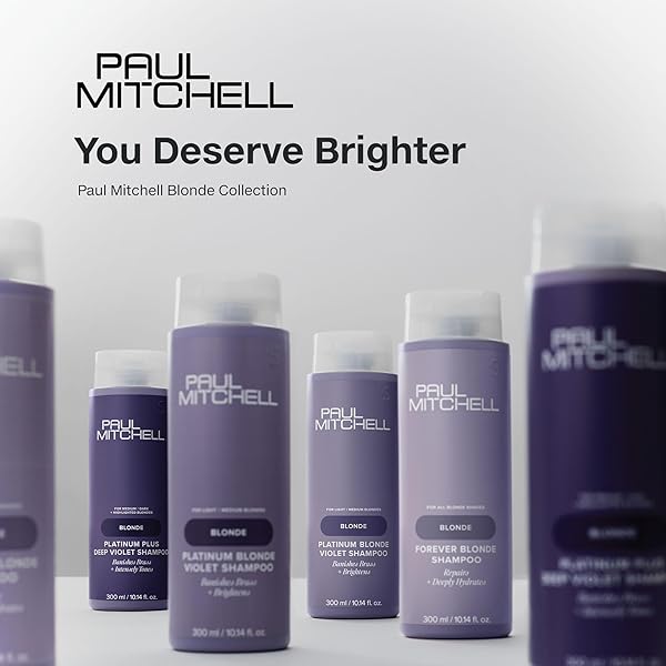 PAUL MITCHELL PLATINUM PLUS VIOLET TONING DROPS, BANISHES BRASS + INTENSELY TONES, IDEAL FOR BLONDE, HIGHLIGHTED, GRAY OR SILVER HAIR, 0.85 FL. OZ