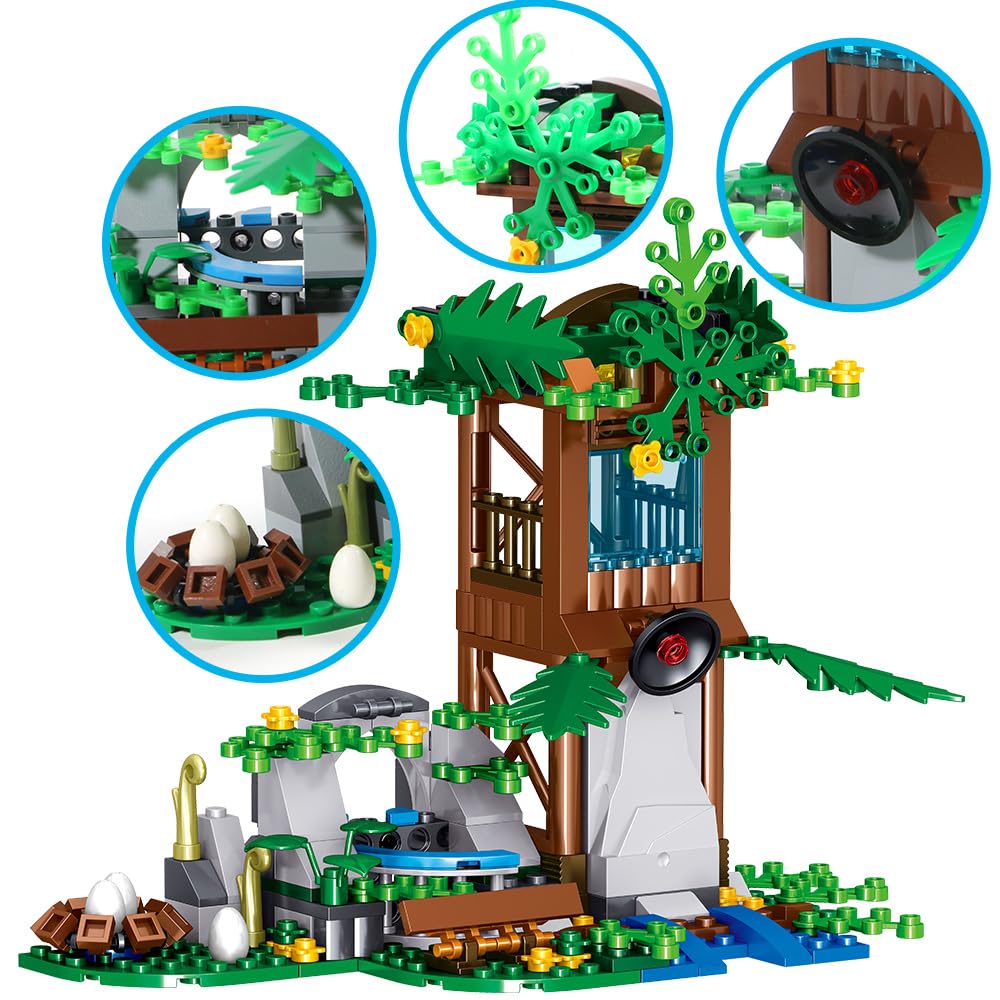 Mesiondy Dinosaurs Building Blocks Set, Dinosaur Toys for Age 8-14 Years,Dinosaur Park World, Birthday Gifts for Boys and Girls (546 Pcs)...