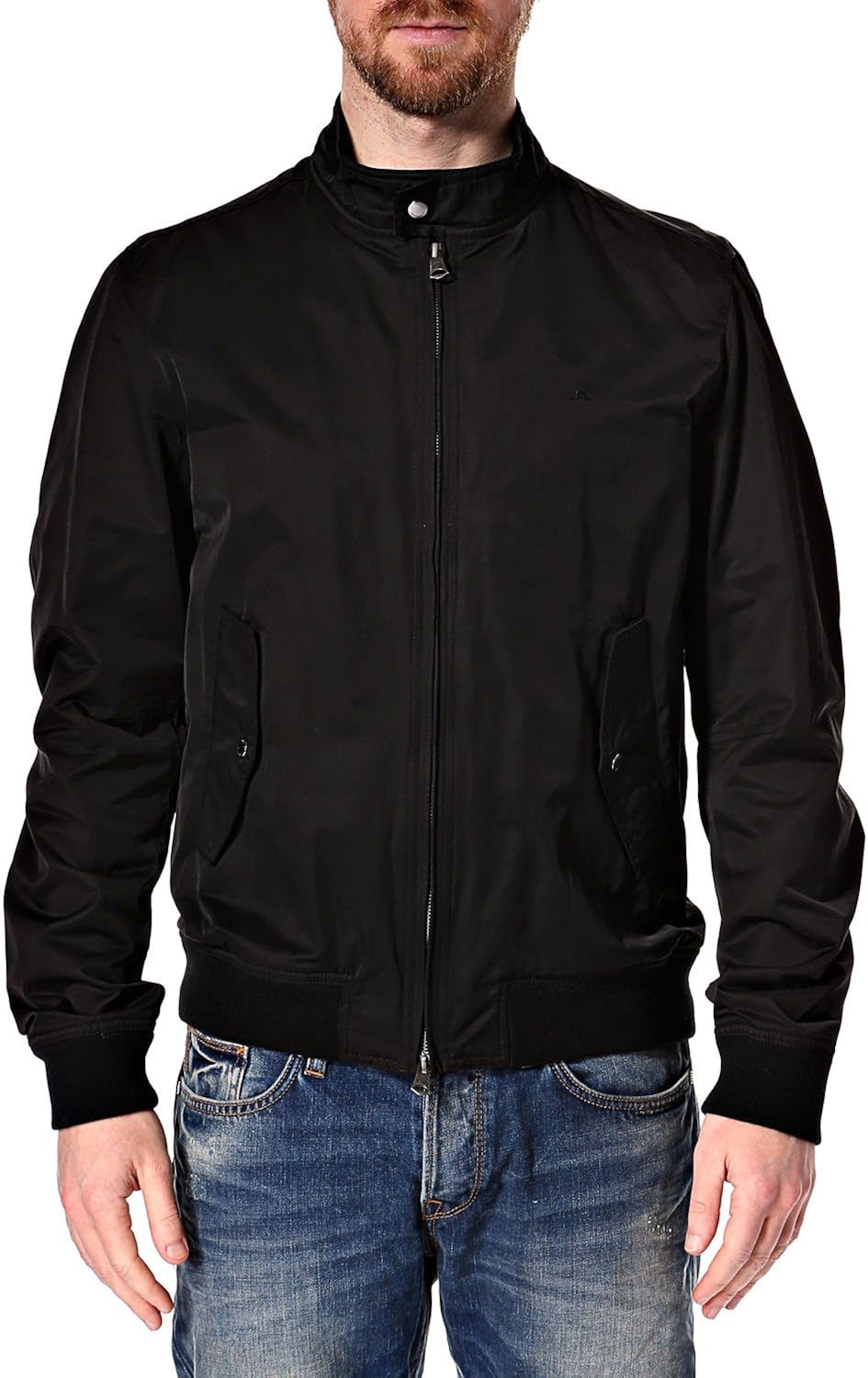 J.Lindeberg Men's J. Lindeberg 'Travis' Windbreaker Medium Black at Amazon Men’s Clothing store