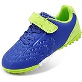 Stelle Boys Girls Indoor Soccer Shoes Kids Turf Shoes Baseball/Softball Futsal Athletic Cleats for Toddler/Little/Big Kid