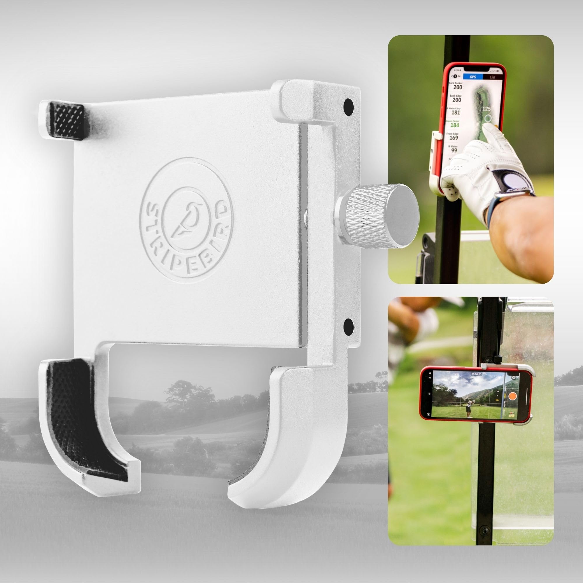 Stripebird Golf Magnetic Phone Holder
