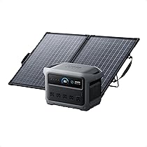 Anker SOLIX C1000 Gen2 Portable Power Station & 100W Bifacial