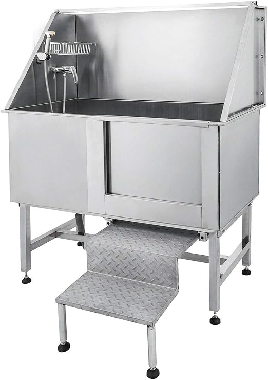 stainless steel dog bath