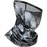 BASSDASH Neck Gaiter Mask UPF 50 Sun Protection for Men & Women, Fishing, Hiking, Outdoor