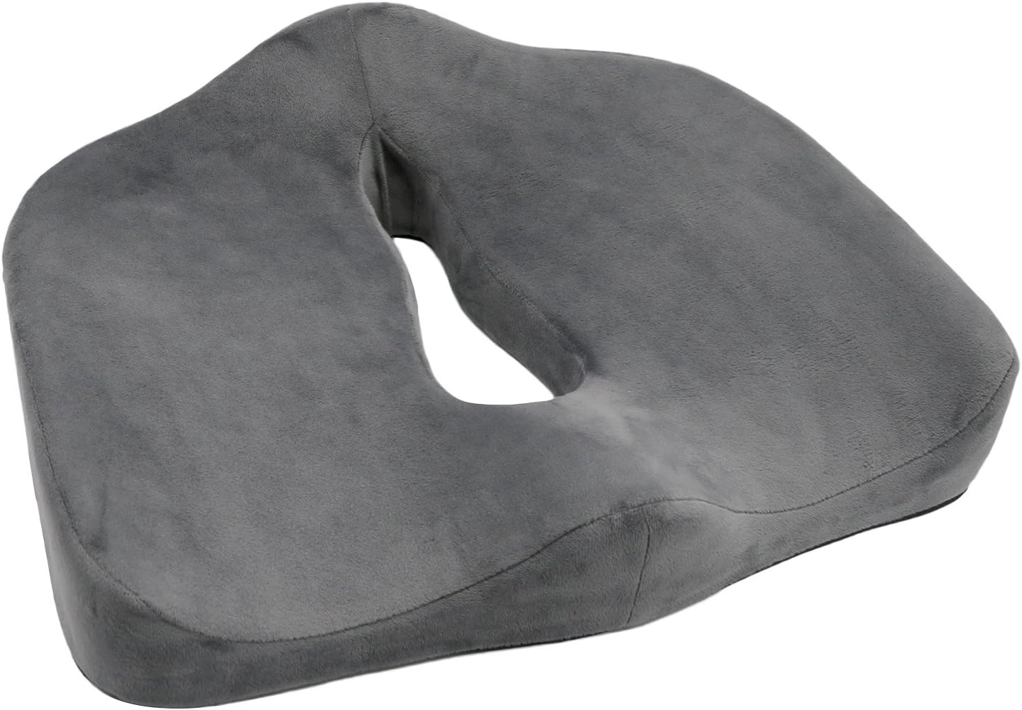 ANTEQI Seat Cushion Comfort Memory Foam Chair Cushion Non-Slip Orthopedic Coccyx Cushion for Home Office Wheelchair Car Airplane Seat