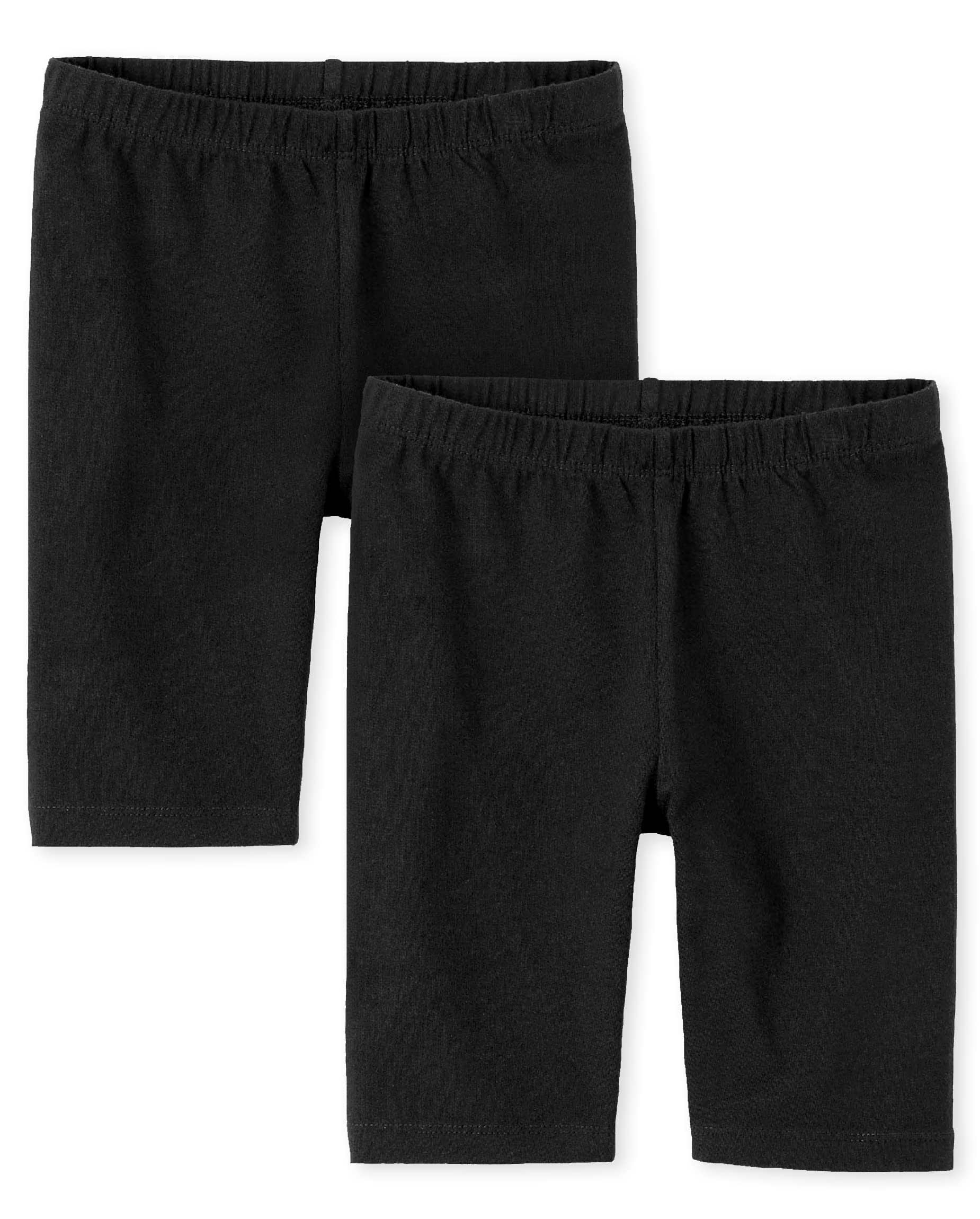 Photo 1 of The Children's Place Girls' Mix And Match Bike Shorts 2-Pack Black XXL (16)