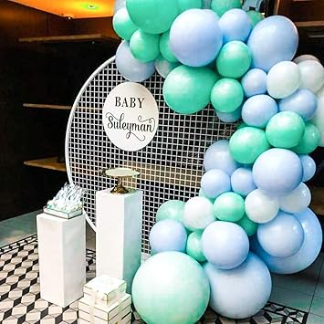 Mech Wypluc Petla Deco Bapteme Vert Et Blanc Amazon Cucinateramana Com