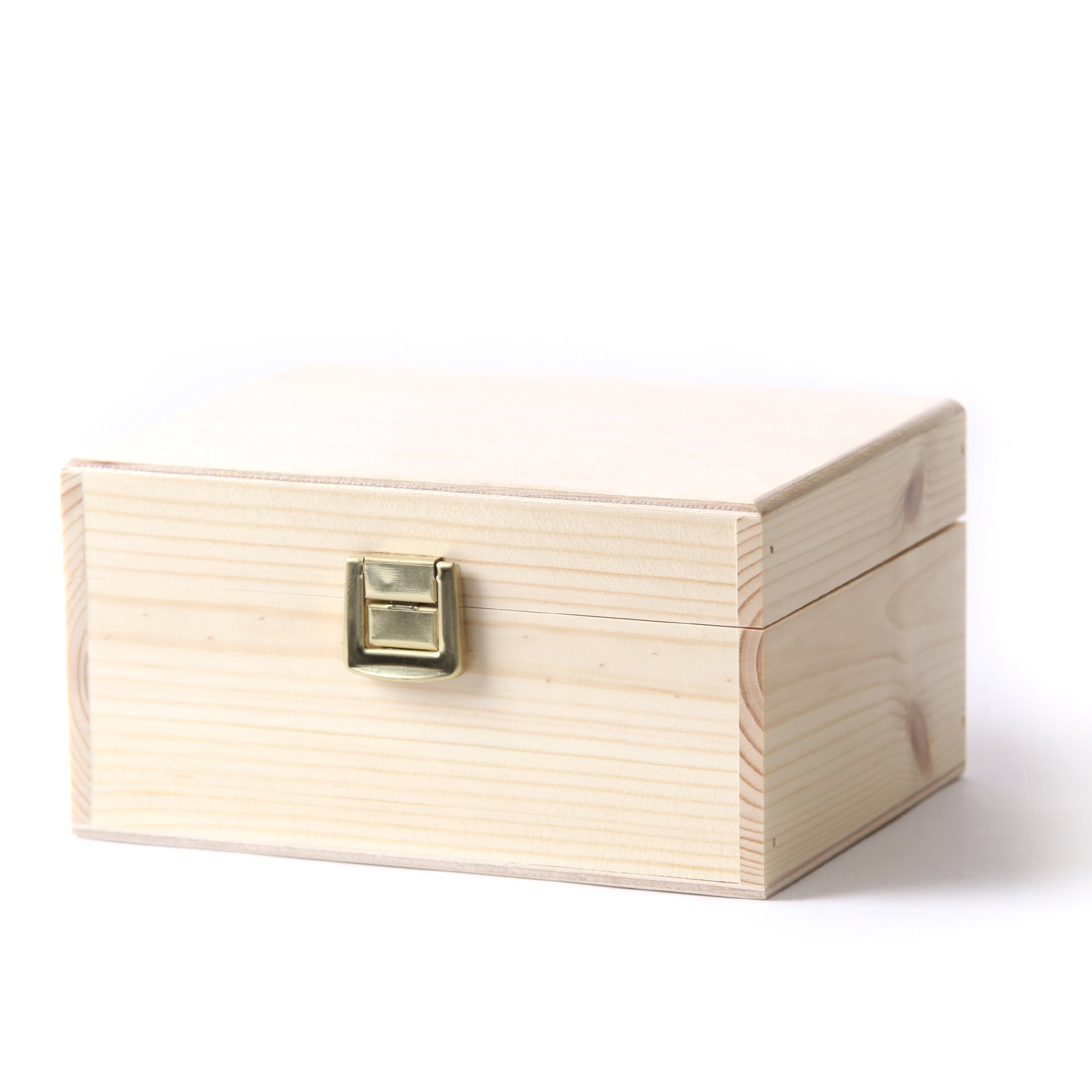 Mystic Moments Wooden Aromatherapy Gift Box - (Empty But Can Hold 12 x 10ml Glass Bottles)