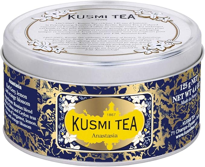 Kusmi Tea Té Anastasia 2 Paquetes de 125 gr Total 250 gr Amazon