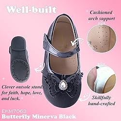 EIGHT KM Toddler Girls Dress Shoes – Girls Mary