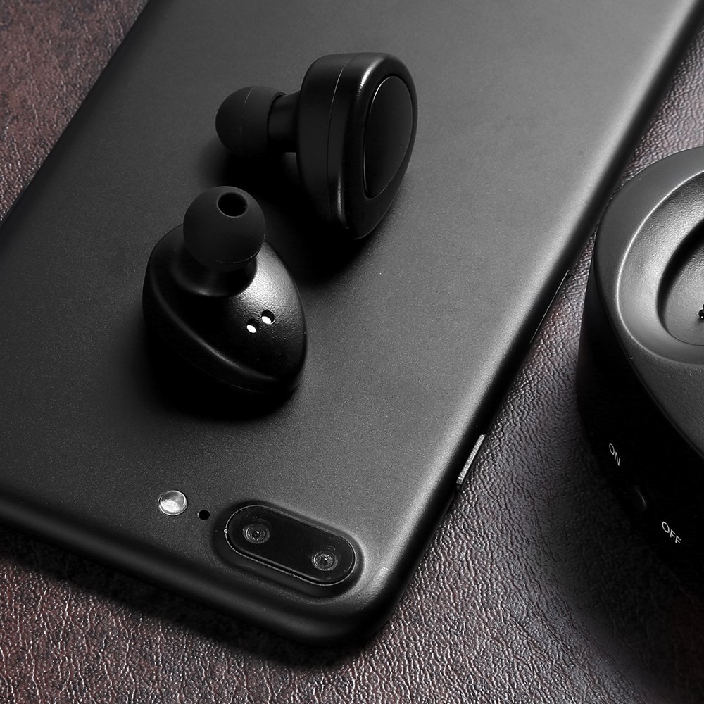 Mbuynow Mini Écouteur Bluetooth Sans Fil Oreillette Bluetooth 4.1 Stéréo Pour Sport Réduction du Bruit avec Microphone pour Apple iPhone iPad Android Samsung Ordinateur etc