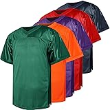 Blank Football Jersey,90s Hip Hop Sports Mesh