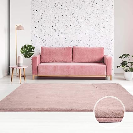 Qilim Tappeto Shaggy A Pelo Lungo In Poliestere Super