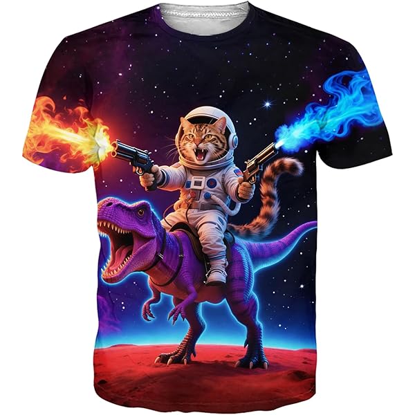 Sound Activated LED T-Shirt, Glow in The Dark Light Up Shirt for