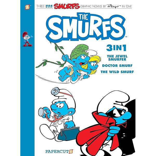 Amazon.com: The Smurfs 3-in-1 Vol. 1: The Purple Smurfs, The