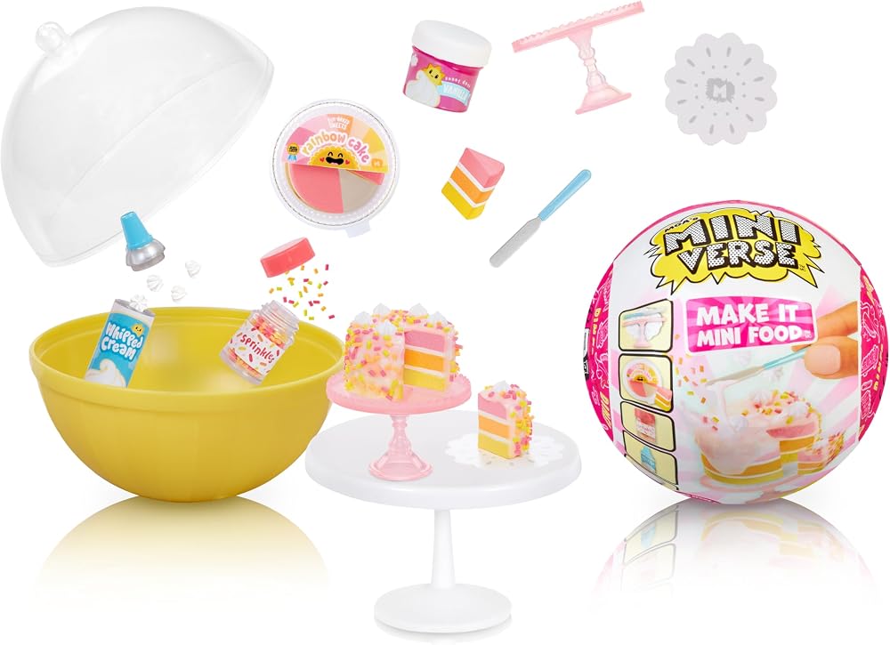 MGA's Miniverse Make It Mini Food Diner Series 3 Mini Collectibles