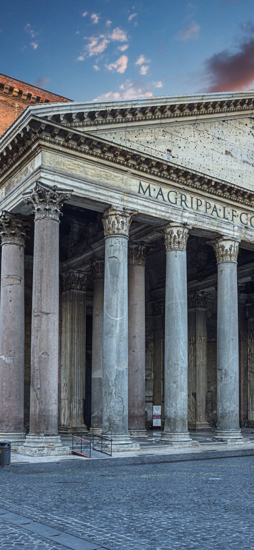 PeelitStickit Famous Rome Buildings and Cities Wallpaper Design, Wall Mural ID-023, vinyl