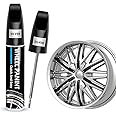 Silver Rim Touch Up Paint, Car Wheel Repair Kit Curb Rash, Quick And Easy Wheel Scratch Repair, Rim Paint For Car Wheel Repair, Universal Color Silver Wheel Paint