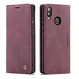 Galaxy A20 Case,Galaxy A30 Case,Bpowe Leather