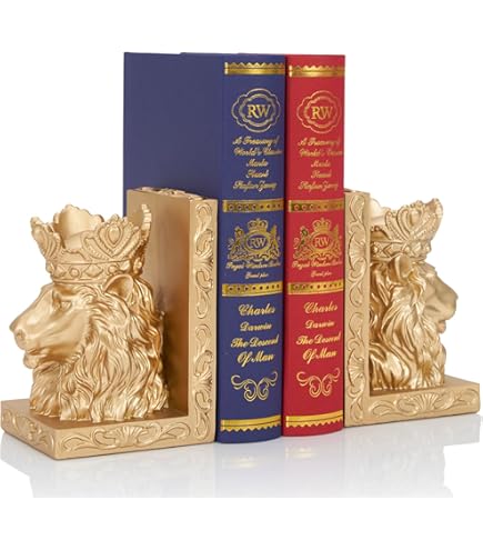 Paire de serre-livres en bronze et marbre, années 20